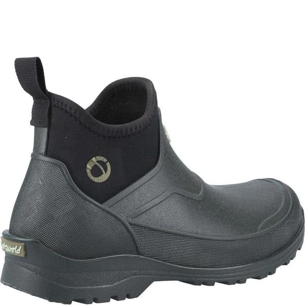 Cotswold Coleford Mens Pull On Rubber Chelsea Ankle Wellie Boots