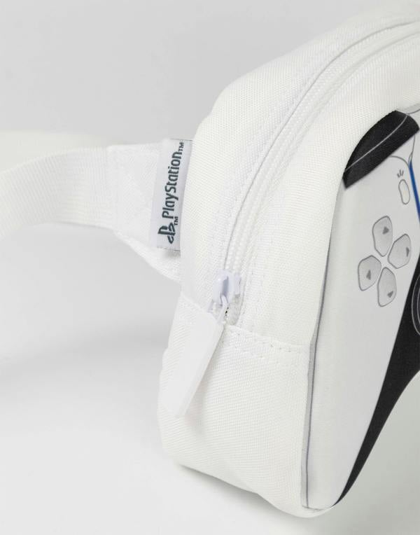 Vanilla Underground PlayStation Unisex Kids White Logo Cross Body Bag (One Size)