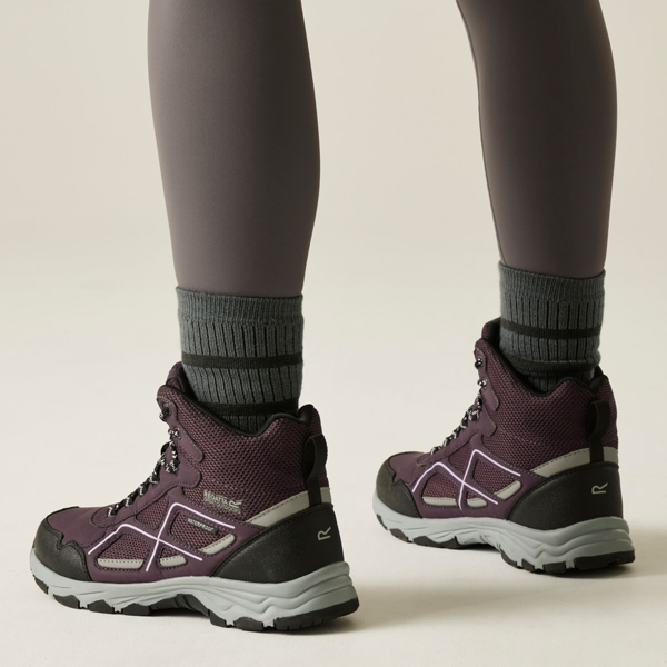 Regatta Women's Lady Vendeavour Walking Boots - Deep Plum/Lilac Frost