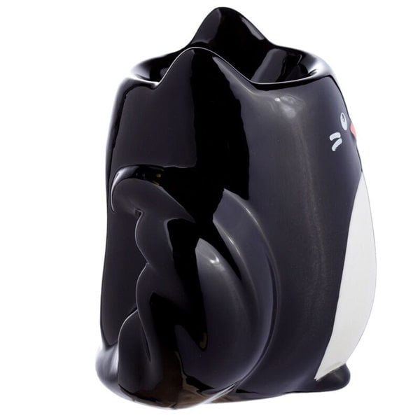 Feline Fine Cat Shaped Ceramic Oil Burner