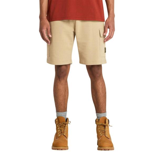 Timberland Mens Woven Cargo Shorts - Lemon/Pepper - 