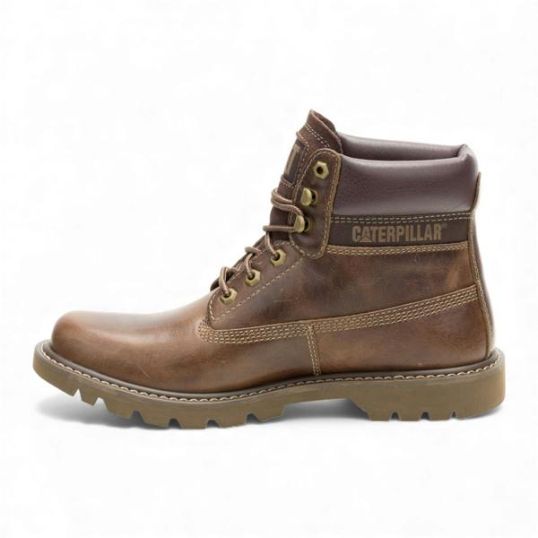 Caterpillar CAT (Caterpillar) Colorado 2.0 Fossil Brown Leather Hiking Ankle Boots