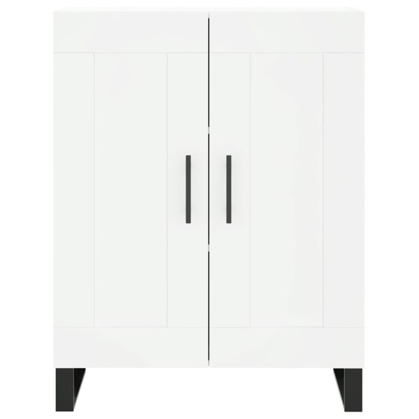 Berkfield Highboard White 69.5x34x180 cm Engineered Wood