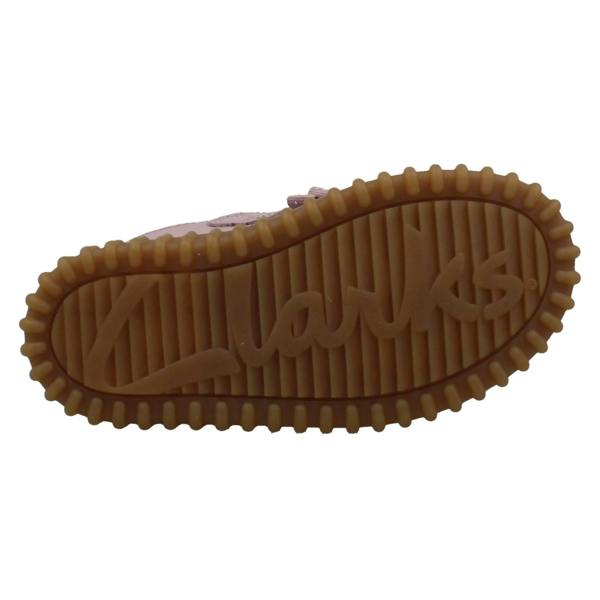 Clarks Girls Clarks Casual T-Bar Shoes Cove Bow T