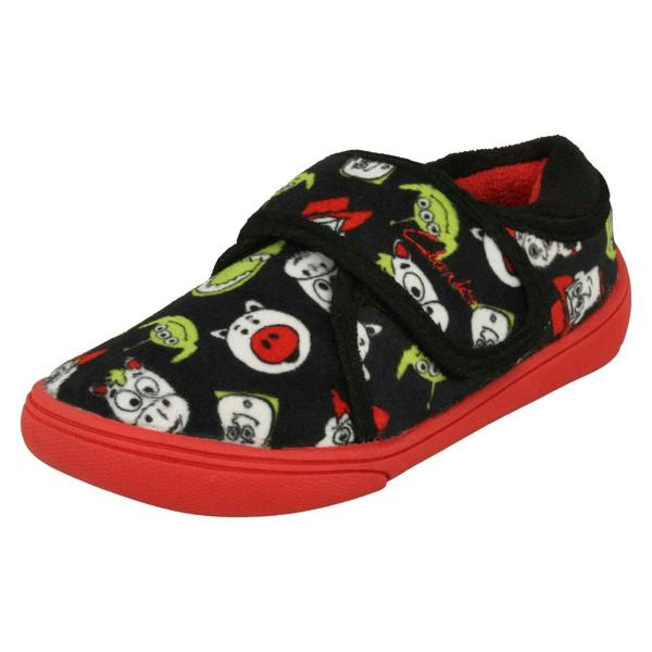 Clarks Boys Clarks Toy Story Detailed Slippers Holmly Howdy