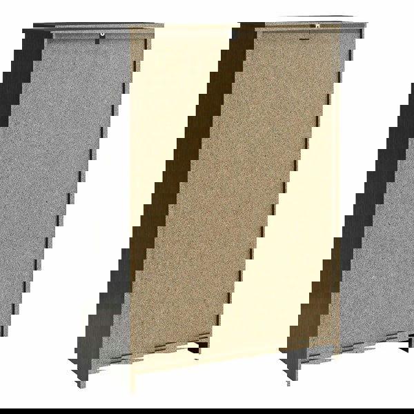 Dorel Home BrEZ Build Pearce 4 DRW Dresser Black Oak