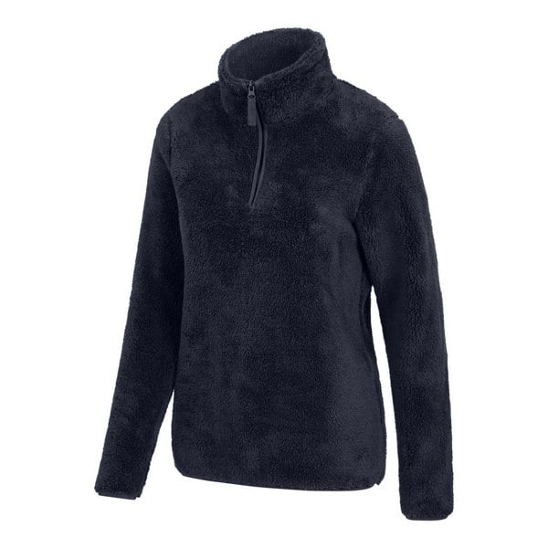 Mountain Warehouse Women's Teddy Fleece Quarter Zip Fleece Top - Navy