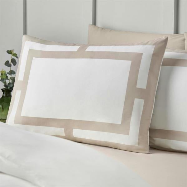 So Soft Mono Panel Natural Duvet Cover Set