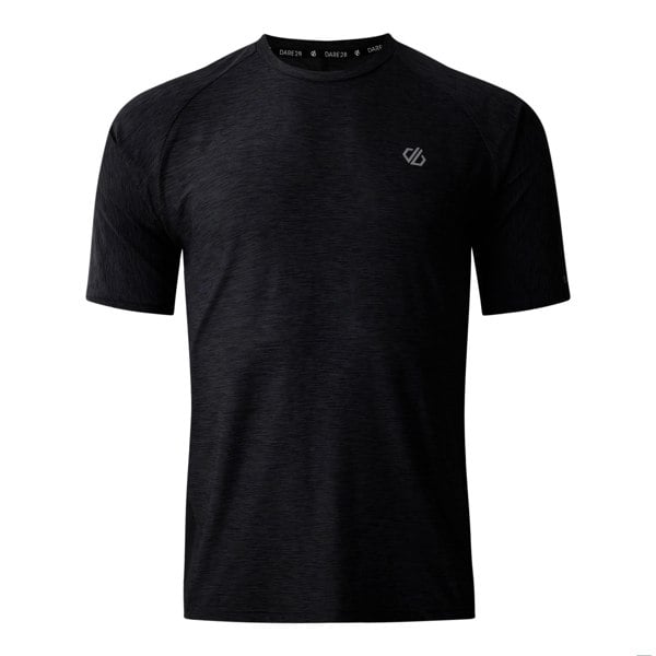 Dare 2B Mens Power Up T-Shirt - Black Marl