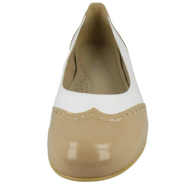 Da Bella Ladies Da Bella Slip On Block Heel Court Shoes - Jules