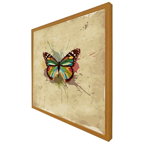 Benjamin Tate Design Butterfly & paint splats (Picture Frame)