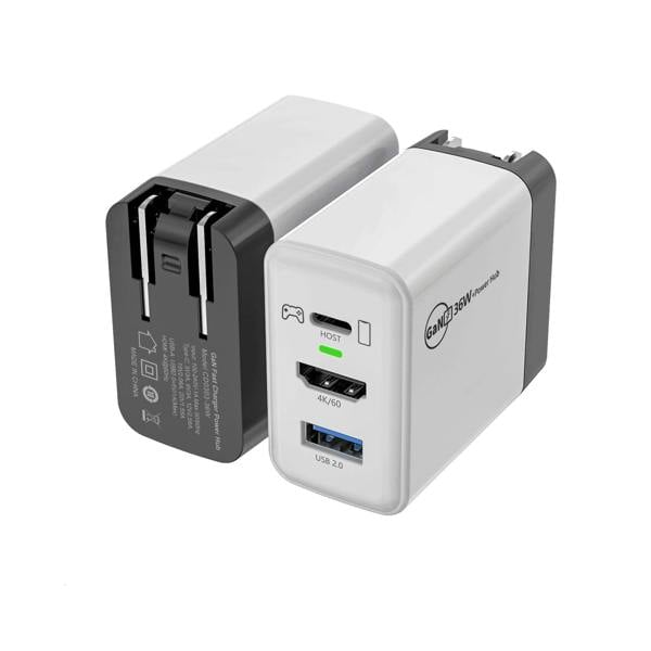 ULTRICS Switch Docking Station for Nintendo Switch OLED, 36W GaN TV Dock with USB-C PD, USB-A and 4K HDMI Port