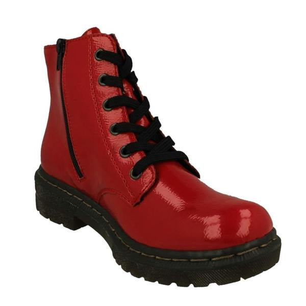Rieker Ladies Rieker Lace Up Detailed Ankle Boots 78240