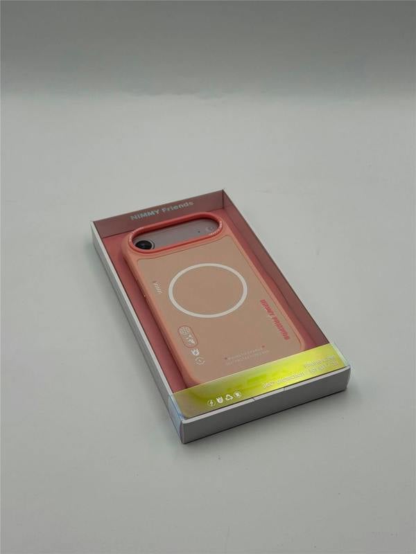 Nimmy Friends Nimmy Cool & Cute 2.0 Case with MagSafe for iPhone 17 Air 6.5" Pink - N-YJKM-CX2.0-IP17-AIR-04
