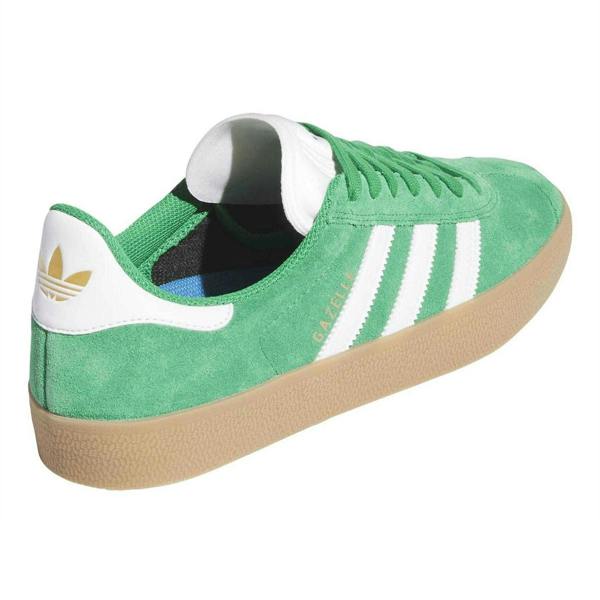 Adidas Mens Gazelle Suede Skateboarding Trainers - Green - 