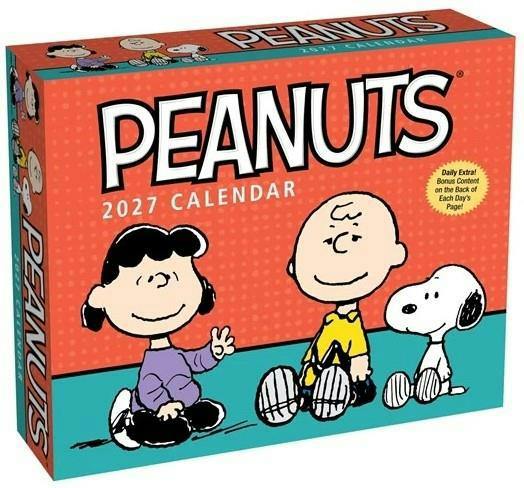 Peanuts/Snoopy Day-to-Day Desk Calendar 2027