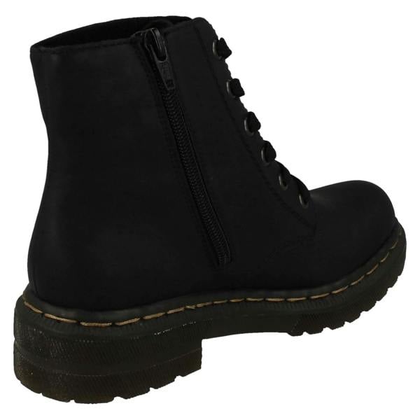 Rieker Ladies Rieker Lace Up Detailed Ankle Boots 78240