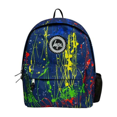 Hype Multi Colour Splat Backpack & Lunch Bag Set Boys Girls School Travel Set