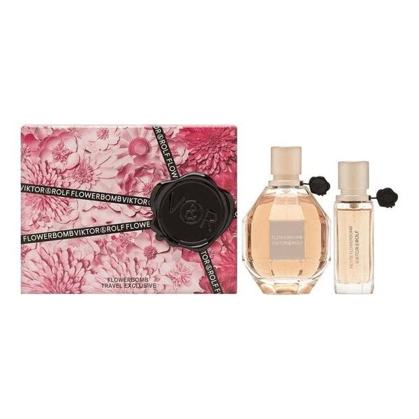 Viktor & Rolf Flowerbomb Gift Set For Women - EDP 100ml & EDP 20ml Spray