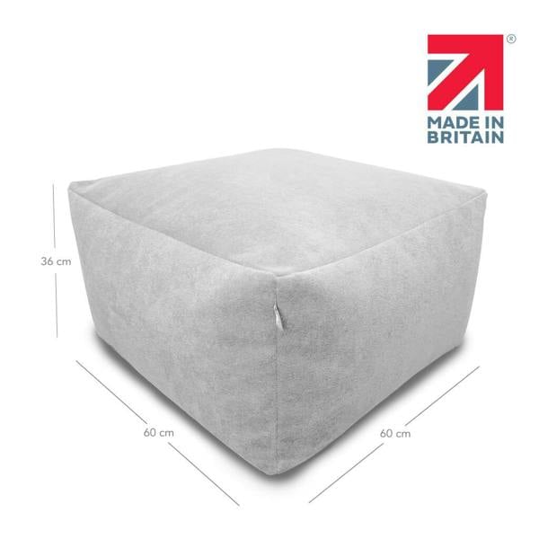 Velora Luxury Ottoman - Bean Bag Plush Footstool