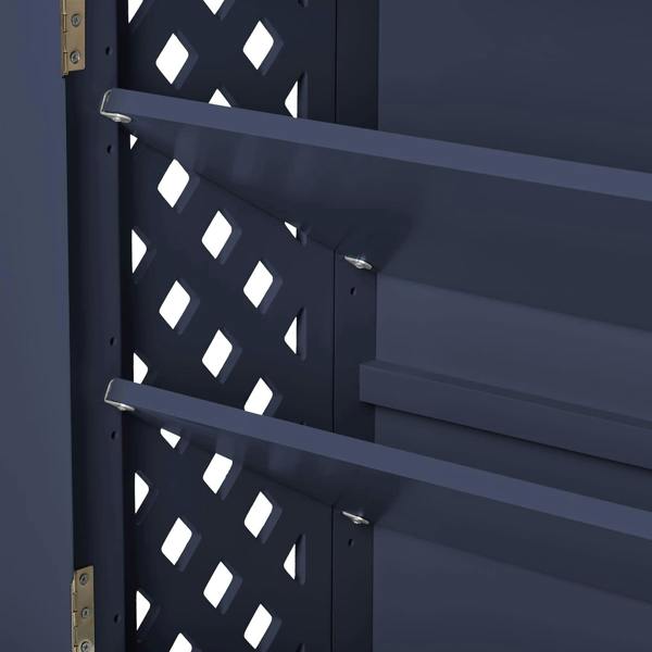 Statement Furniture Florence Shoe Storage Cabinet Large Wooden Shoe Rack