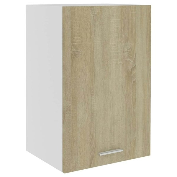 Berkfield Hanging Cabinet Sonoma Oak 39.5x31x60 cm Engineered Wood