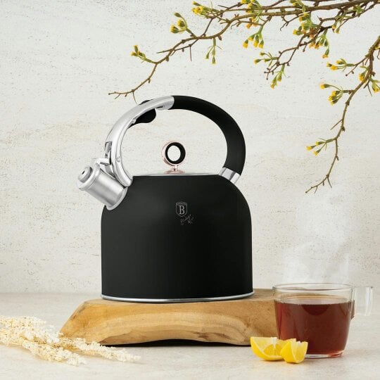 Berlinger Haus Black & Rose Gold Kettle 3L BH8920 | Berlinger Haus