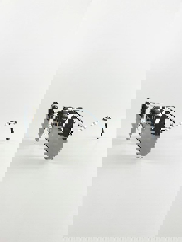 SVNX Aviator Metal Frame Sunglasses with Mirrored Lenses