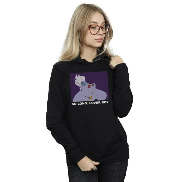 Disney Womens/Ladies The Little Mermaid Ursula Lover Boy Hoodie - Black