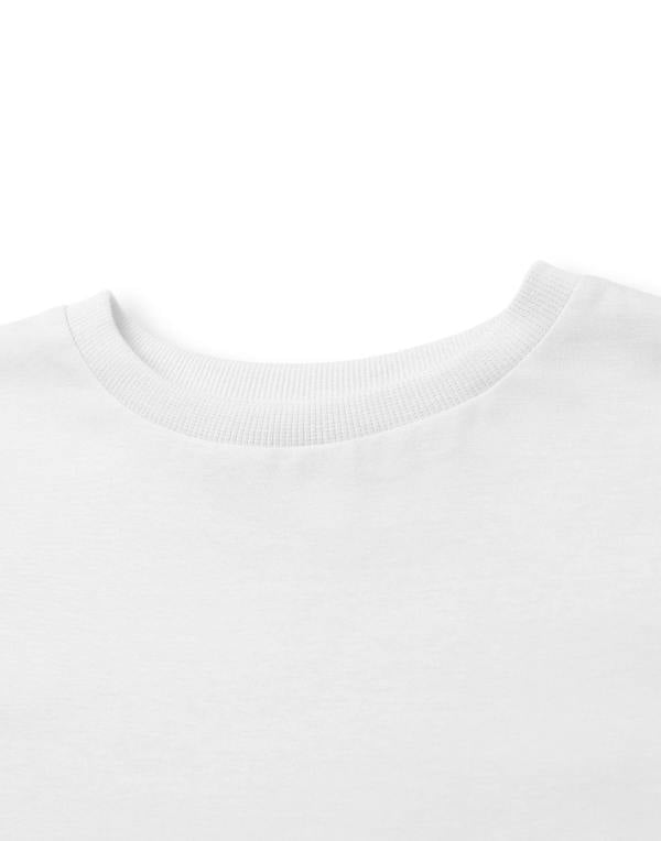 DC Comics Superman Mens White Colligate Logo Short Sleeved T-Shirt