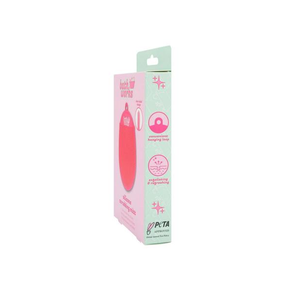 Bathworks Silicone Scrubbing Mitt