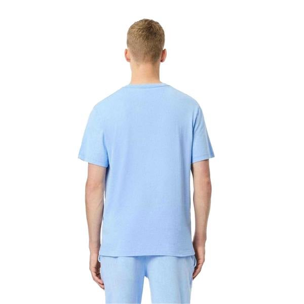 Lacoste Unisex Adult Heavy Cotton T-Shirt - Light Blue - 