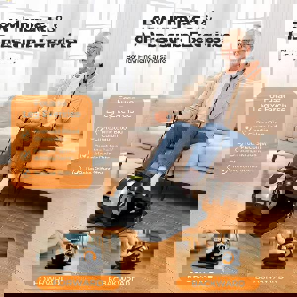 Centra Elliptical Machine Under Desk Foot Pedal Arm Exerciser Remote Rehab User