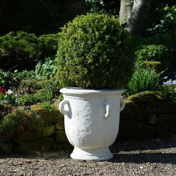 Very Large Rustic Ancient Style Pot With Ring Handles