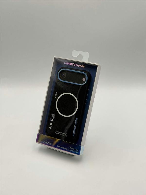 Nimmy Friends Nimmy Cool & Cute 2.0 Case with MagSafe for iPhone 17 Air 6.5" Black Blue - N-YJKM-CX2.0-IP17-AIR-01-A