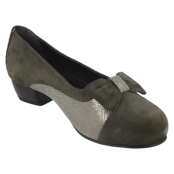 Da Bella Ladies Da Bella Slip On Heeled Shoes Saltby