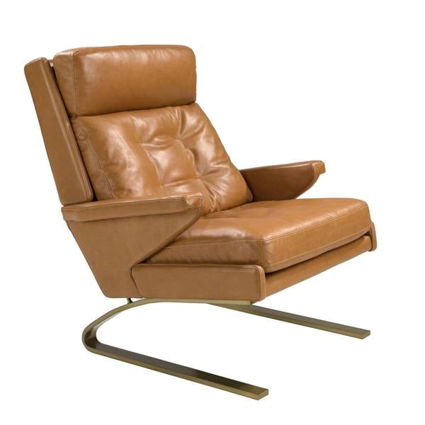 Angel Cerdá Camel Leather Armchair 5157