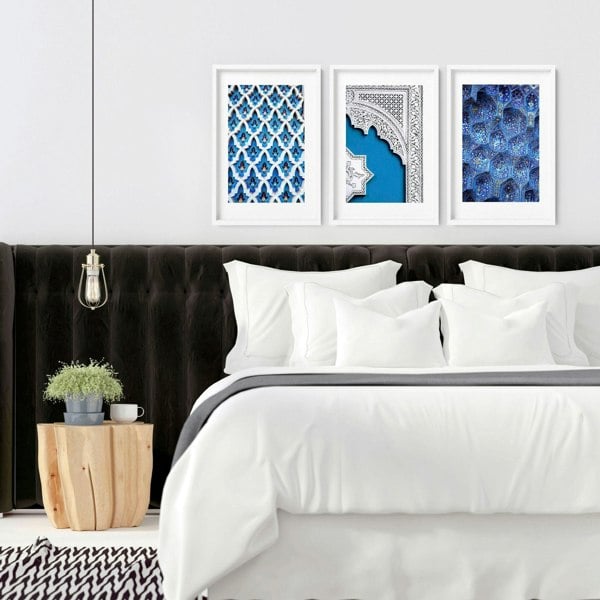 Islamic decor for home | set of 3 bedroom wall art