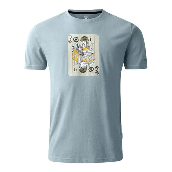 Dare 2B Mens Movement III Playing Card T-Shirt - Lead Grey