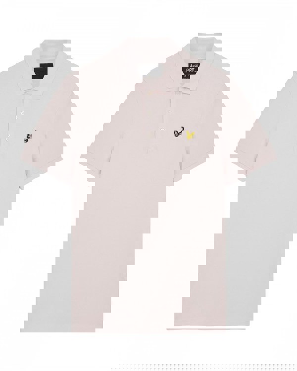 Lyle & Scott Plain Mens Polo Shirt SP400VOG - W488 Light Pink