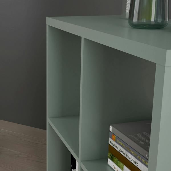 Furniture To Go Mauro 2x2 Storage Unit in Sage Green