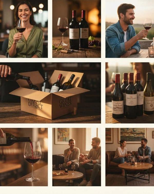 our best-selling red wines, enjoyed by a group of clients