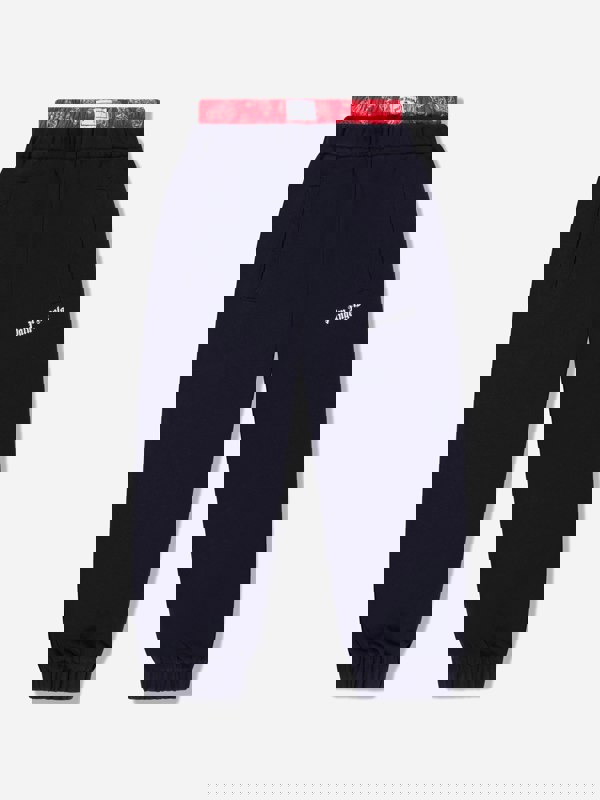 Palm Angels Boys Bears Paisley Joggers in Navy