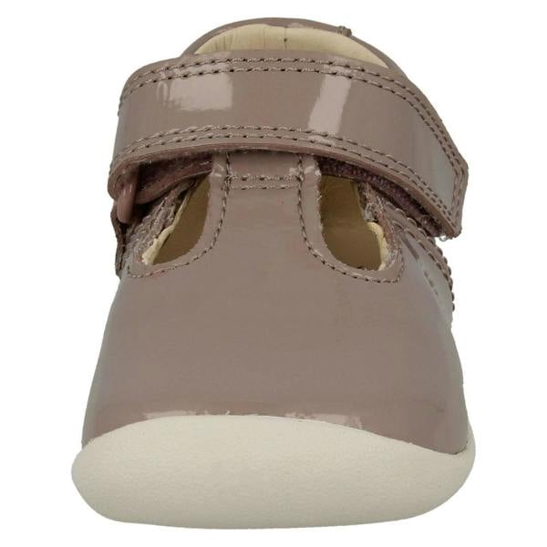 Clarks Girls Clarks T-Bar First Shoes Roamer Go