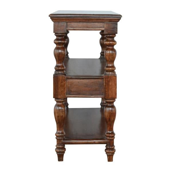 Artisan Furniture Solid Wood Turned Leg Console Table