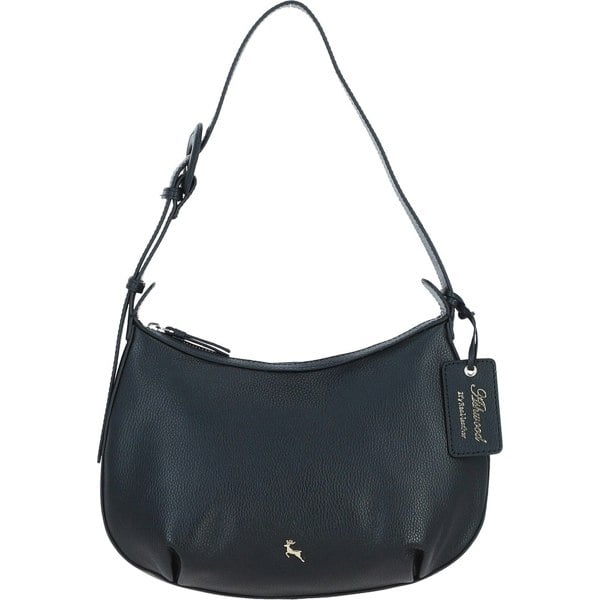 Elegant Real Leather Shoulder Bag: 64732