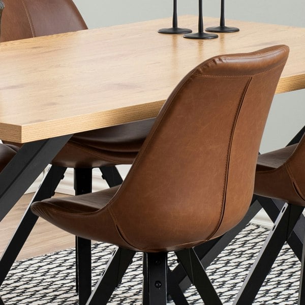 Furniture To Go Wales Dining Table in Oak