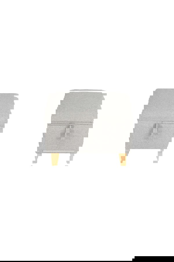 Living and Home Upholstered Storage Ottoman Footstool