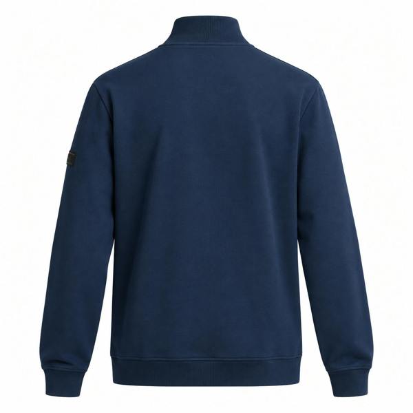 Barbour International Ilford Interlock Funnel Neck Sweatshirt Navy