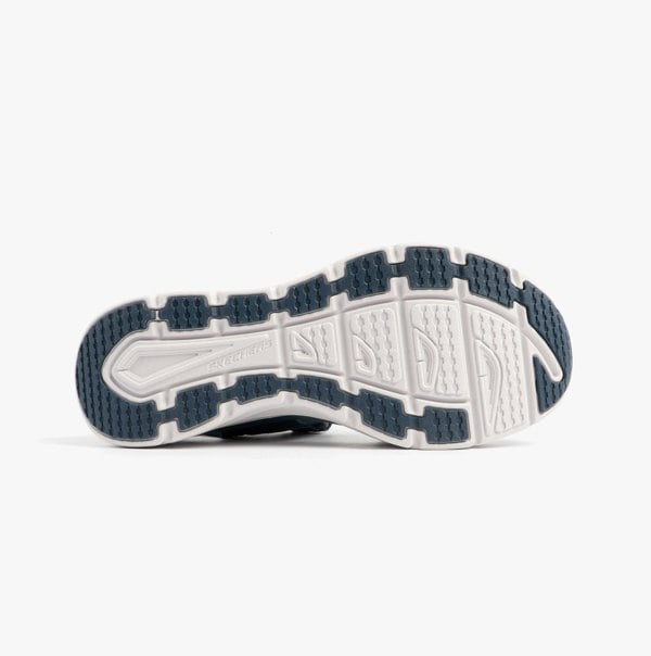 Skechers D'LUX WALKER - ADORED DAYS Womens Sandals Navy/Grey/Pink